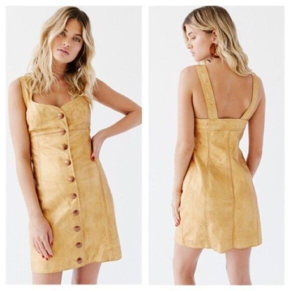 FREE PEOPLE Goldie Mini Dress NWT - Picture 1 of 9